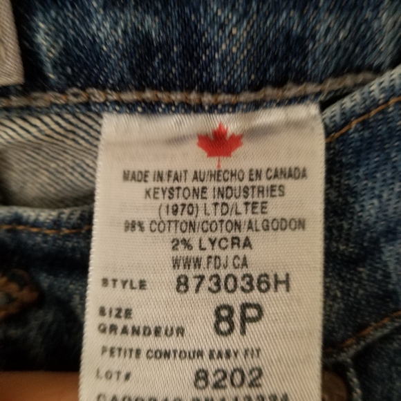 FDJ High waist jeans made in Canada vintage - Picture 4 of 10